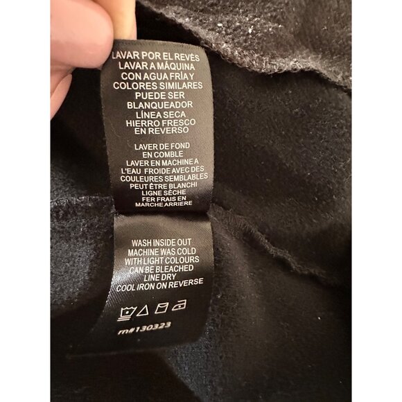 Sean John Mens Black Red Full-Zip Track Jacket Striped Sleeves Big Tall Size 3XL - Picture 7 of 7